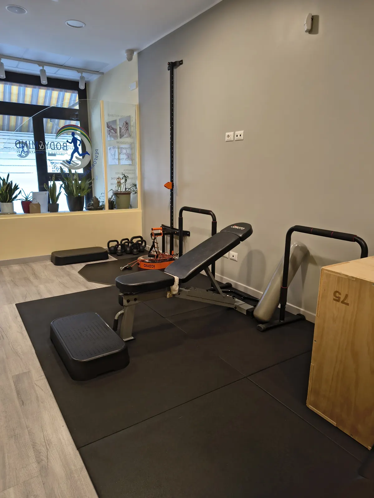 Attrezzi della palestra riabilitativa